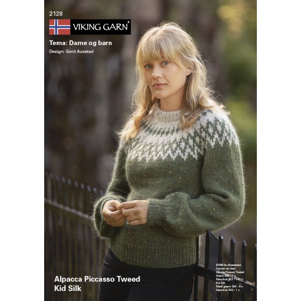 Patronencatalogus Viking Kids & Ladies (2128) - Picasso Tweed & Kid Silk