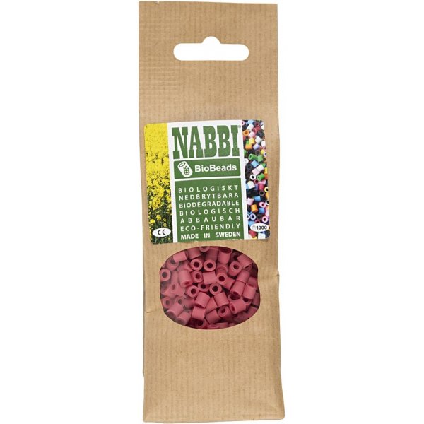 NABBI BioBeads - rood - medium - 1000 st NABBI BioBeads - rood - medium - 1000 st