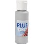Plus Color Hobbyverf - zilver - 60 ml