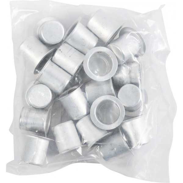 Metalen inzetstuk voor licht - Ø12 mm - 20 st Metalen inzetstuk voor licht - Ø12 mm - 20 st