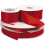 Satijnen lint - rood - B3 mm - 100 m