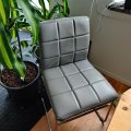 Klant imago Bekledingsstof Vinyl / Kunstleer Middelgrijs - 140 cm