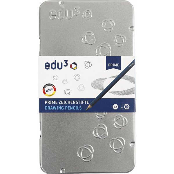 Edu Tekenpotloden - 4H-8B - 12 st Edu Tekenpotloden - 4H-8B - 12 st