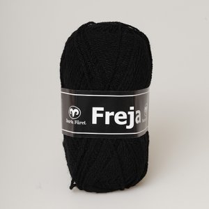 Black Sheep Freja-garen 50g - Zwart (01) Black Sheep Freja-garen 50g - Zwart (01)