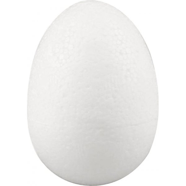 Piepschuim eieren - wit - H7 cm - 50 st