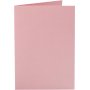 Kaarten - roze - 10,5 x 15 cm - 10 st
