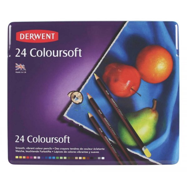 Derwent Colorsoft - 24 potloden