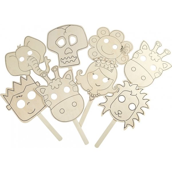 Maskers - 2 x 8 st