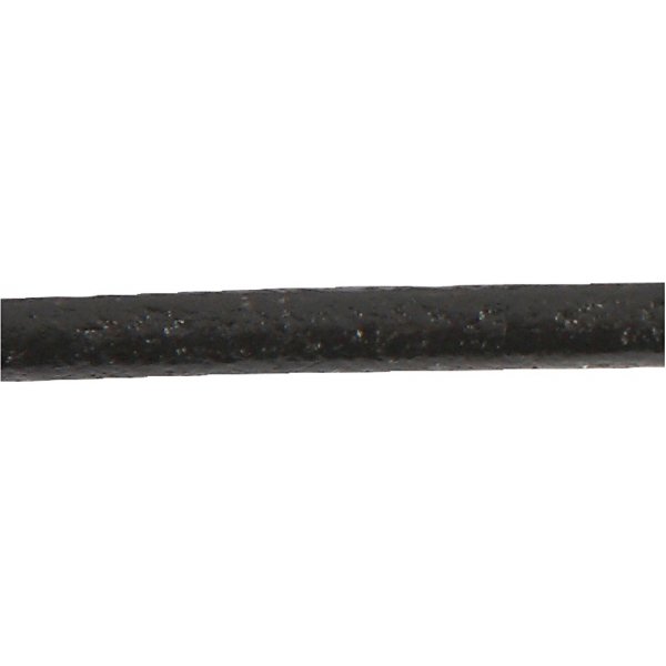 Leren koord - zwart - 1 mm - 50 m Leren koord - zwart - 1 mm - 50 m