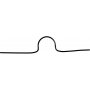 Aluminiumdraad - 1 mm - zwart - 16 m