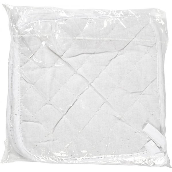 Pannenlappen - wit - 4 st