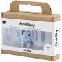 Mini DIY Kit Modellering, lichtblauw, Monster Bobby