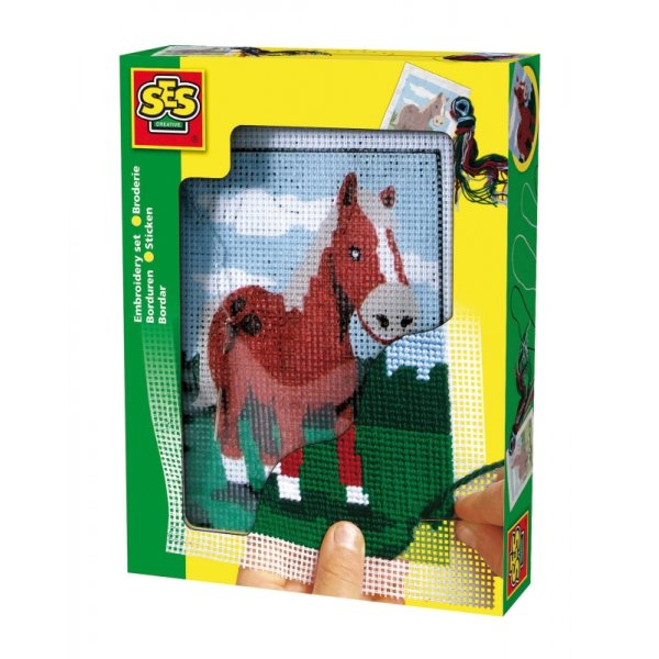 Borduursel - Paardenmotief