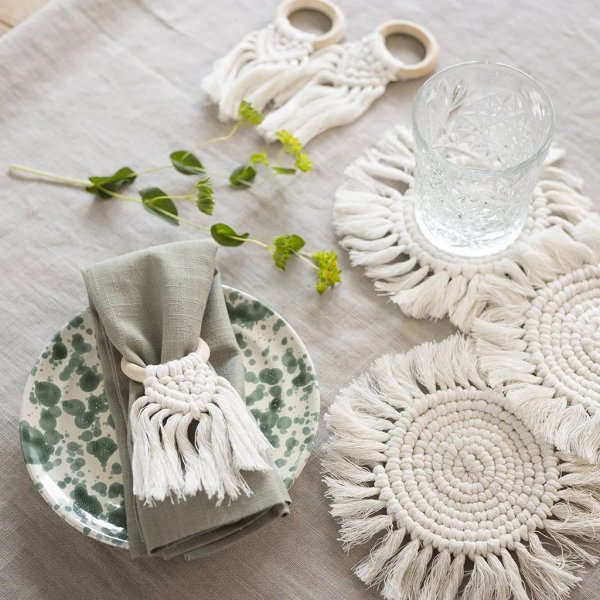 DIY-pakket Macrame, tafeldecoraties