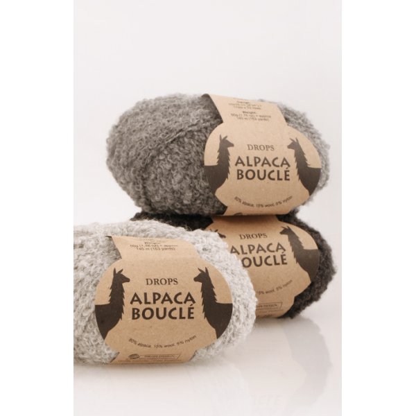 Drops Alpaca Bouclé-garen - 50 g Drops Alpaca Bouclé-garen - 50 g