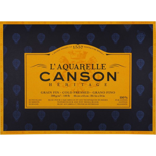 Canson Hritage Fijne grang 300g