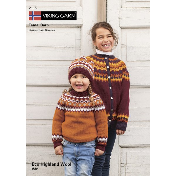 Patrooncatalogus Viking Barn (2115) - Highland Wool