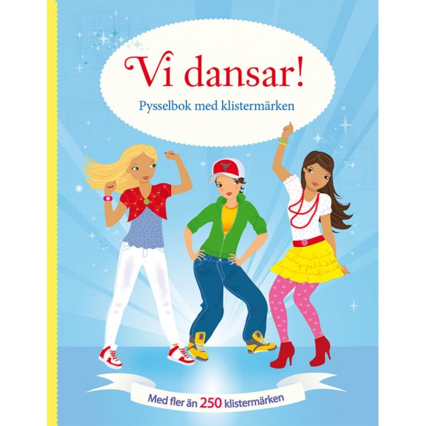 We dansen! Puzzelboek met stickers