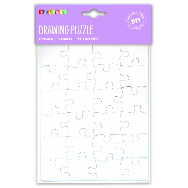 Puzzel 205 x 145 mm - 16 st