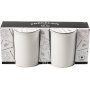 Mokken - wit - H10 cm - 7,4 cm - 2 st