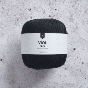 Viool 12/3 100g - Zwart