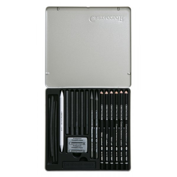 Pennenset Potloden Cretacolor Black Box - 20 stuks