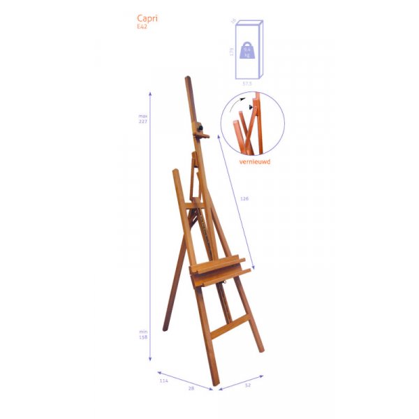 Schildersezel - Studio A-Frame N42 - Capri