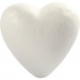 Piepschuim harten - wit - H8 cm - 5 st