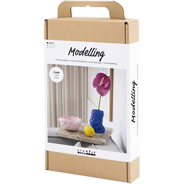 DIY Kit Modelleren, vaas en kom