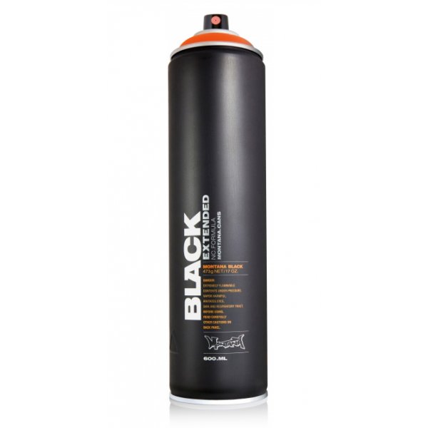 Spuitverf Montana Zwart 600ml (meerdere verschillende kleurkeuzes)