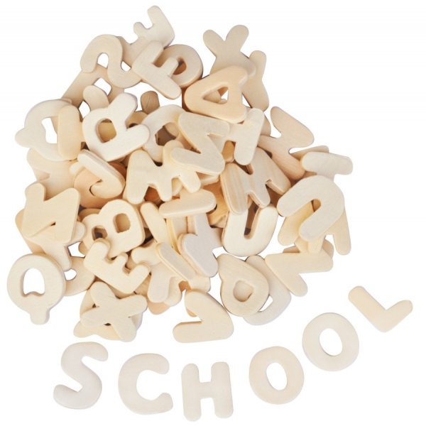 Houten letters 300 st