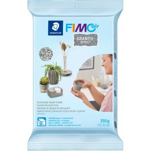 Fimo boetseerklei met luchteffect - graniet