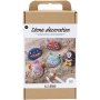 DIY Kit Steendecoratie, gemengde kleuren, Monster