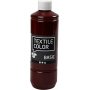 Textielkleur textielkleur - bruin - 500 ml