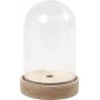 Beker op houten voet - 8 cm