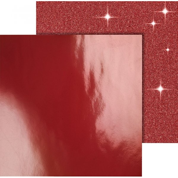 Vivi Gade designpapier - rood - 2 vellen