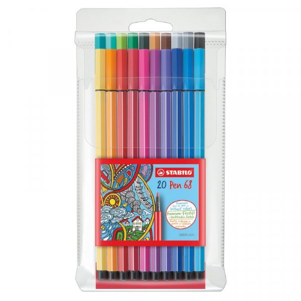 Vezelpen Pen 68 - 20-pack