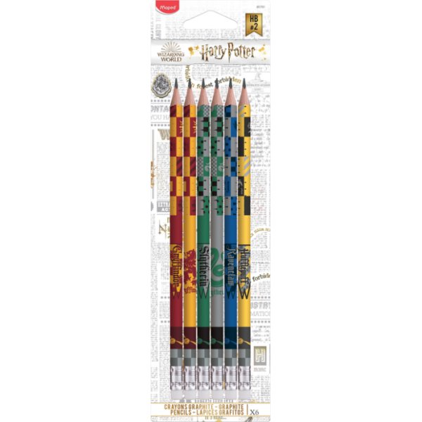 Harry Potter - Potloden 6-pack