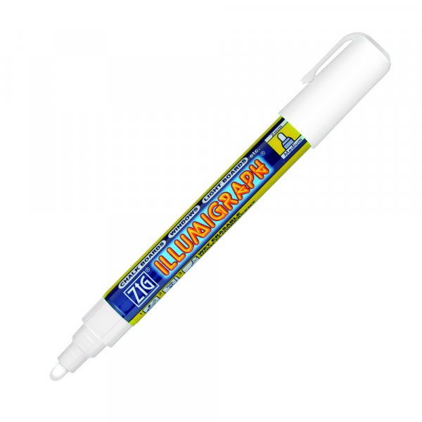 Markeerstift ZIG Illumigraph 2mm - Wit