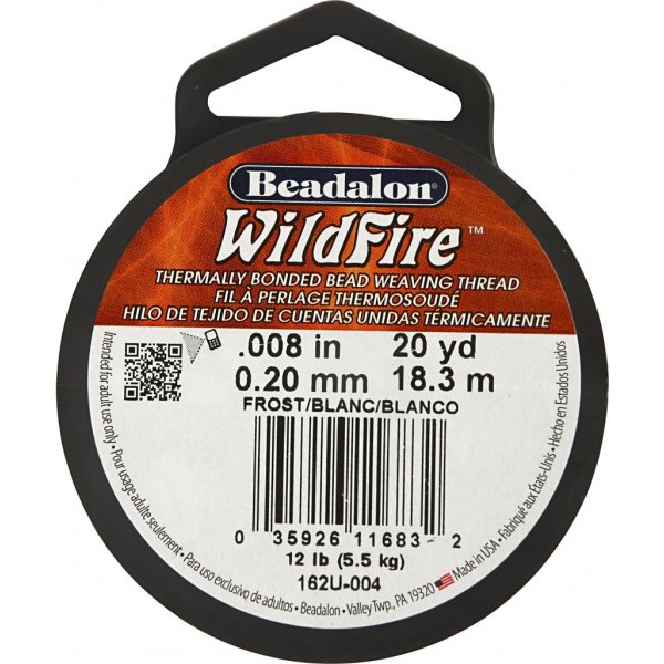 Sieradendraad - wit - 18 m