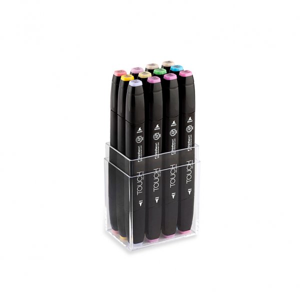 Touch Twin Marker 12st - Pastelkleur