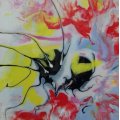 Klant imago Canvaspaneel 20 x 20 cm / 3 mm - opgespannen