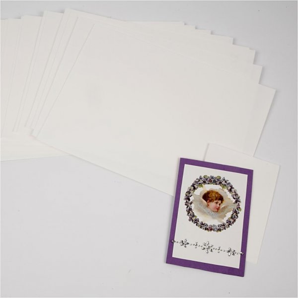 Partij papier/karton - gebroken wit - A4 - 25 vellen Partij papier/karton - gebroken wit - A4 - 25 vellen