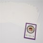 Partij papier/karton - gebroken wit - A4 - 25 vellen
