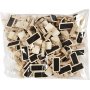 Bord met clip - 4 x 2 cm - 100 st