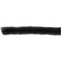 Pijpenrager - 6 mm - zwart - 50 st