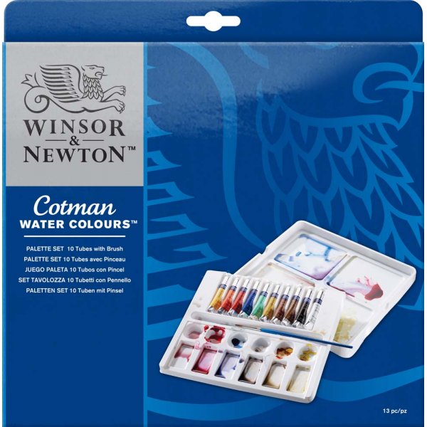 Aquarelverf W&N Cotman paletset