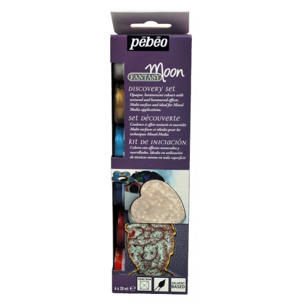 Decoratieset - Pebeo - Fantasy Maan 6x20ml