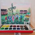 Klant imago Aquarelblok Hahnemühle Cornwall 450g Grof - 30x40cm