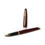Vulpen Waterman Carne Marine Amber - Gouden Rand - Medium Blauw